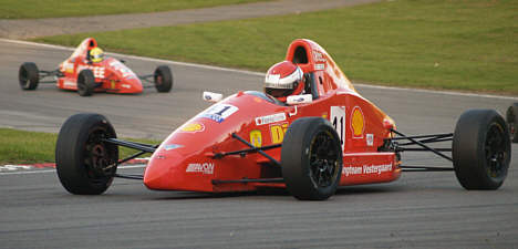 Nils K. Vestergaard har vist en kraftigt opadgående formkurve i Formula Ford Benelux-serien.